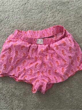 Roller Rabbit x Target Pink and Orange Seahorse Lounge Shorts